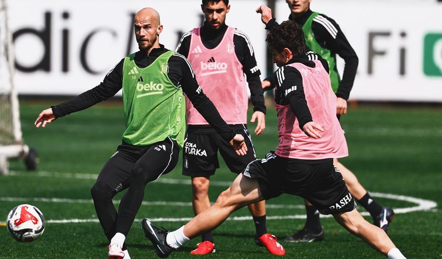 Beşiktaş derbi hazırlıklarına ara vermedi!