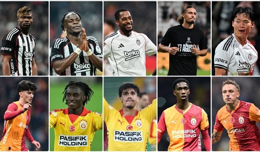 Beşiktaş-Galatasaray rekabetinde 21 futbolcunun "ilk derbi" heyecanı