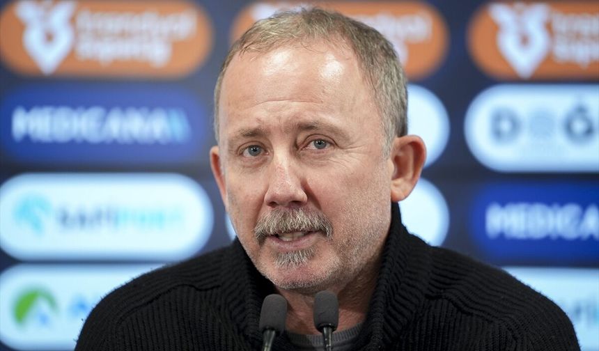 Sergen Yalçın: Verilen penaltı kararı çok adaletsiz