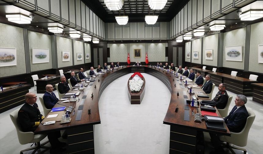 Milli Güvenlik Kurulu toplandı