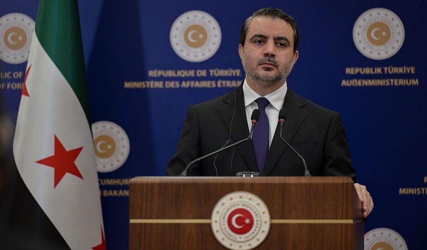 Suriye Dışişleri Bakanı'ndan kritik açıklama
