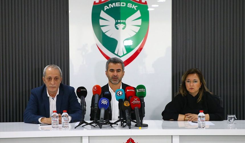 Amedspor Başkanı: Takımın bu yıl Süper Lig'e çıkacağına inanıyoruz!