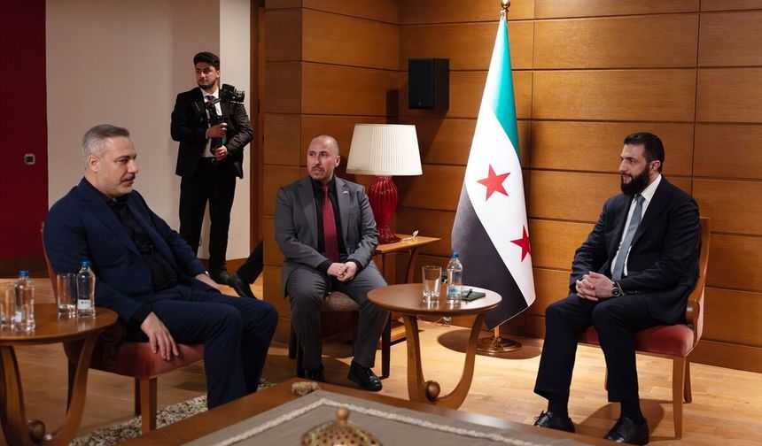 Ahmed Şara Türkiye'de