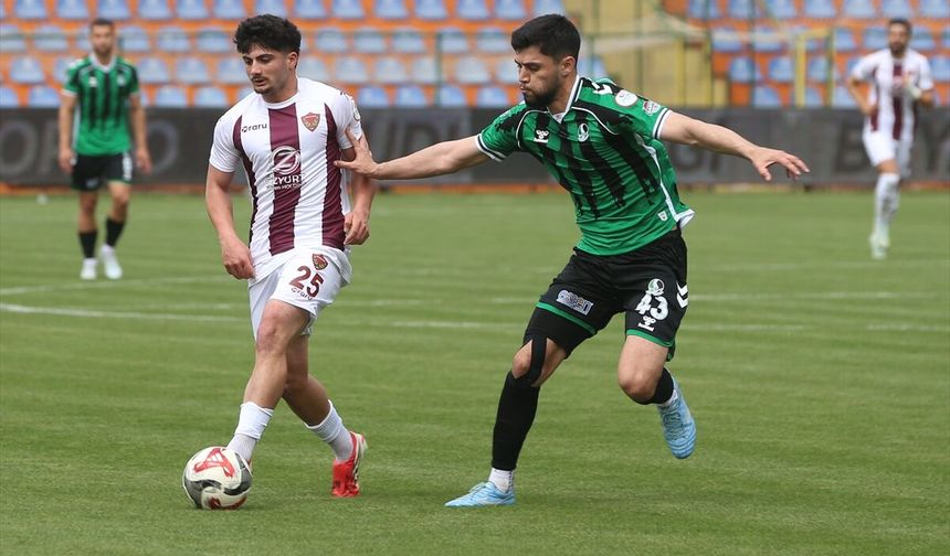 Hatayspor ile Sakaryaspor yenişemedi!