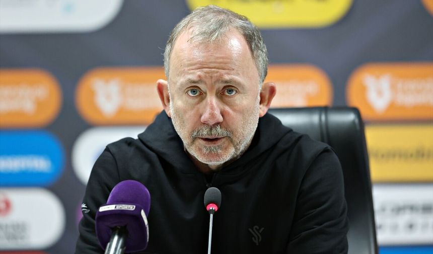 Sergen Yalçın: Mağlubiyetle ayrıldığımız için üzgünüz