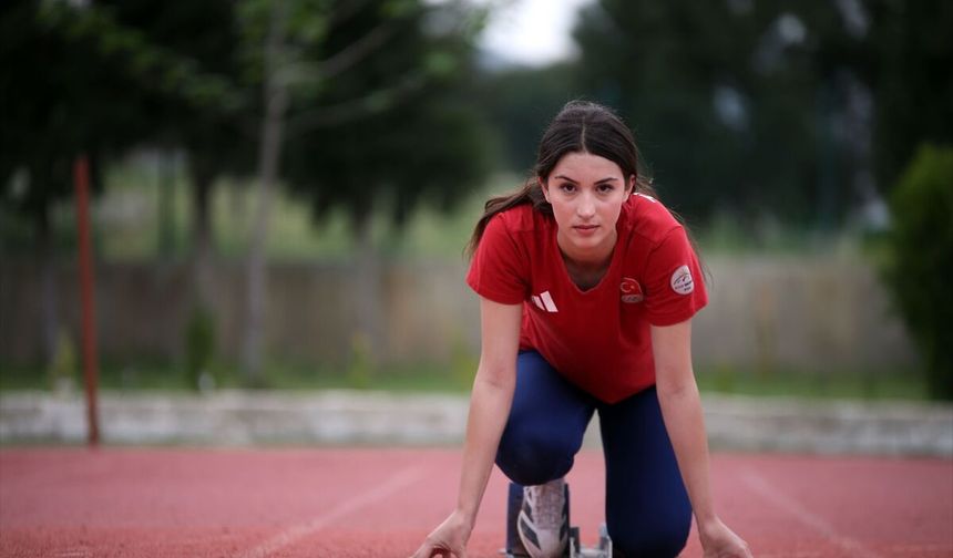 Milli atlet Öykü Ceylin'in hedefi Avrupa'da ilk madalya