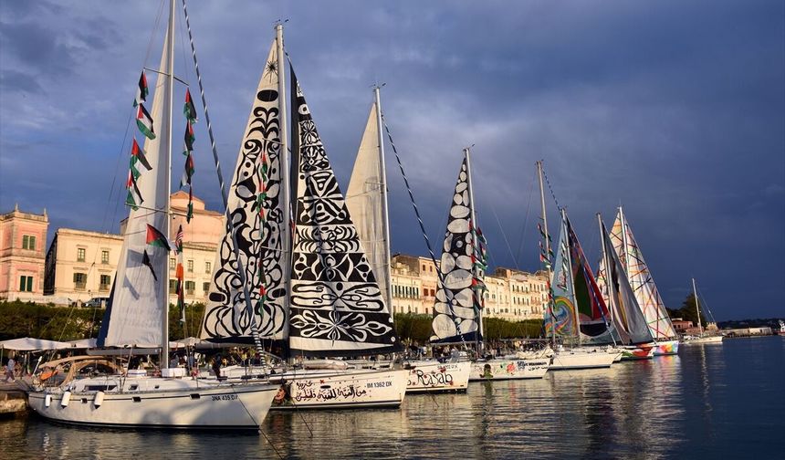 Küresel Sumud Filosu Gazze'ye ulaşmakta kararlı!