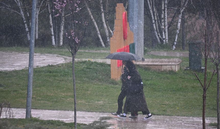Eskişehir'de yağış alarmı