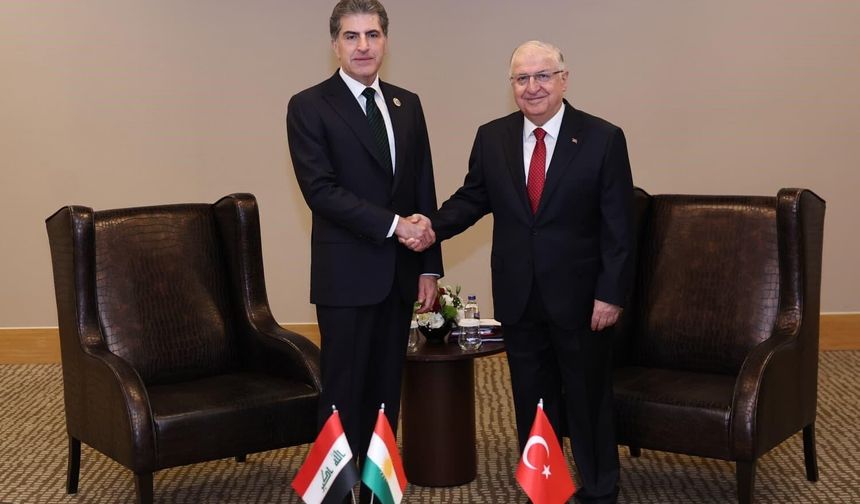 Bakan Güler, Barzani ile görüştü