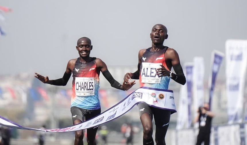 İstanbul Yarı Maratonu'nun kazananları belli oldu