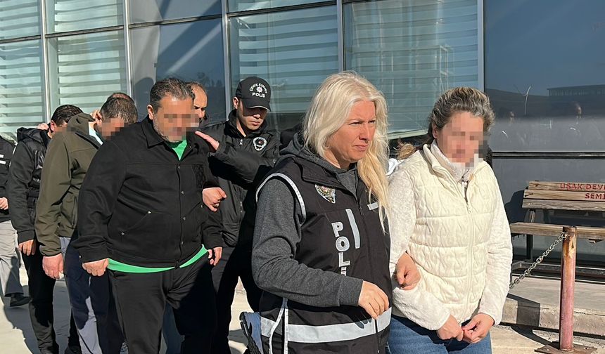 Eşme Belediye Başkanı ve 5 şüpheli adliyeye sevk edildi