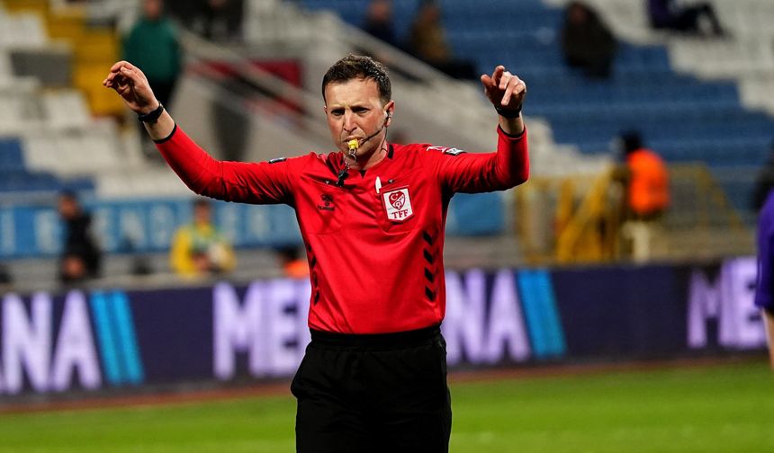 Süper Lig'de 31. haftanın hakemleri açıklandı