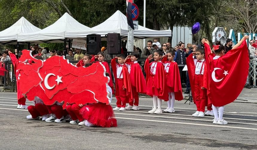 Diyarbakır’da 23 Nisan coşkuyla kutlandı