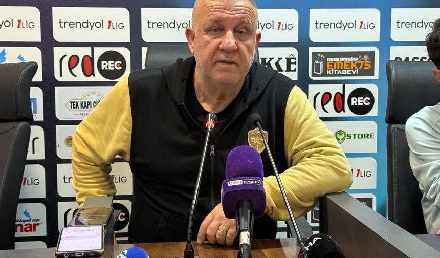 Bakkal: Ben ileri diyorum bizimkiler geri oynuyor’