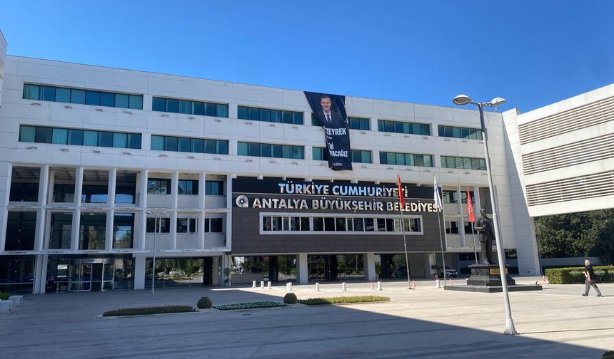 Antalya Büyükşehir Belediyesine yönelik yeni operasyon