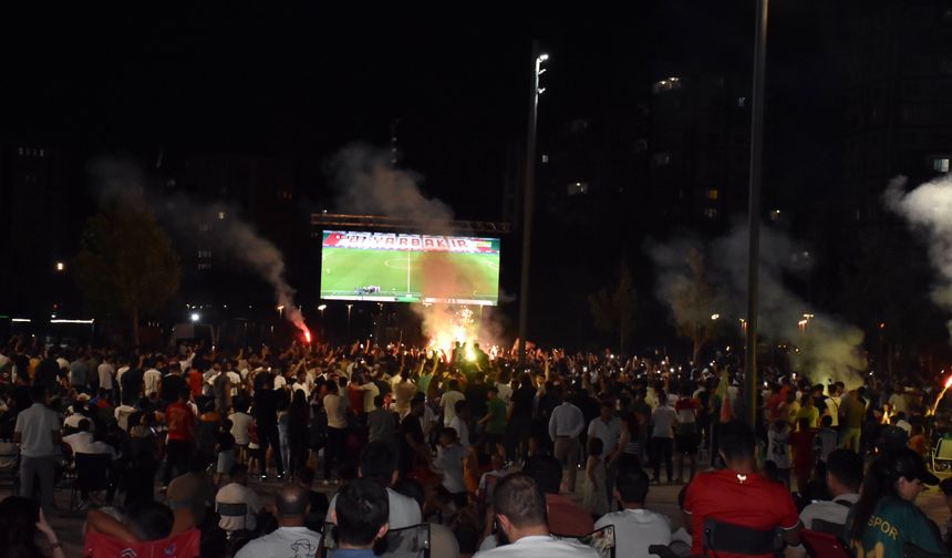 Amedspor maçı için dev ekranlar kurulacak