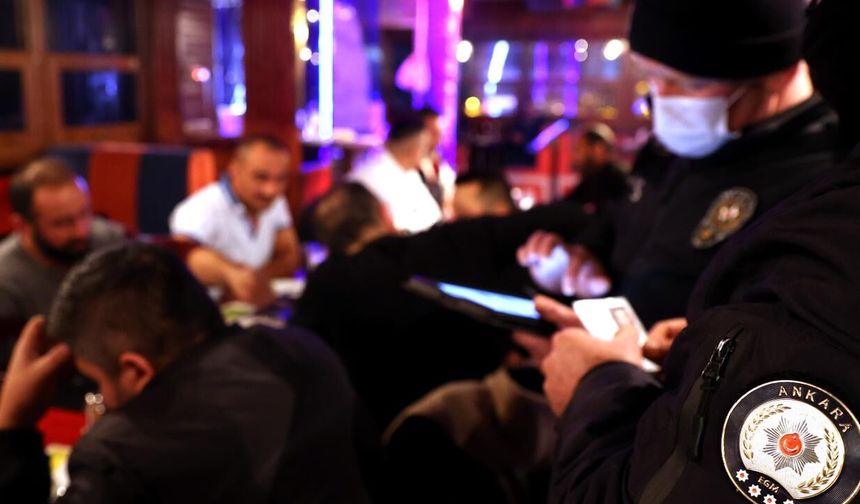 Ankara’da eğlence mekanlarına operasyon: 29 gözaltı