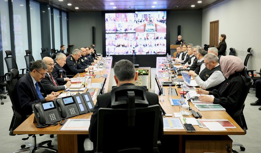 Bakan Çiftçi valilerle 'Güvenlik Toplantısı' yaptı!