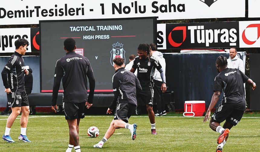 Beşiktaş, Samsunspor mesaisinde!