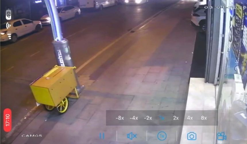 İstanbul'daki saldırıda kullanılan kiralık aracın izi kamerada