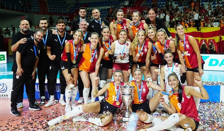 Voleybol'da aslan ilke imza attı