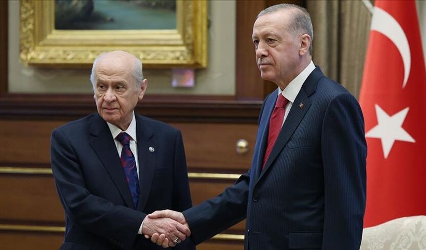 Erdoğan ile Bahçeli arasında kritik görüşme