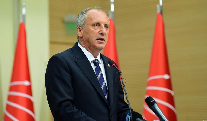 Muharrem İnce: Partililerimize sakin olmayı öneriyorum