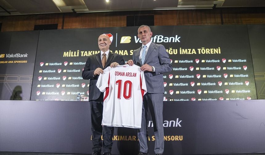 TFF ile VakıfBank arasında sponsorluk anlaşması!