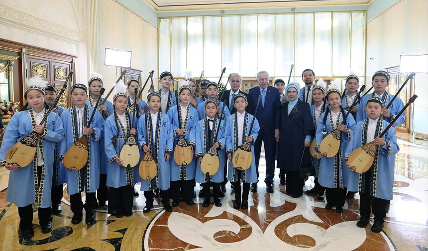 Cumhurbaşkanı Erdoğan Kazakistan'da!