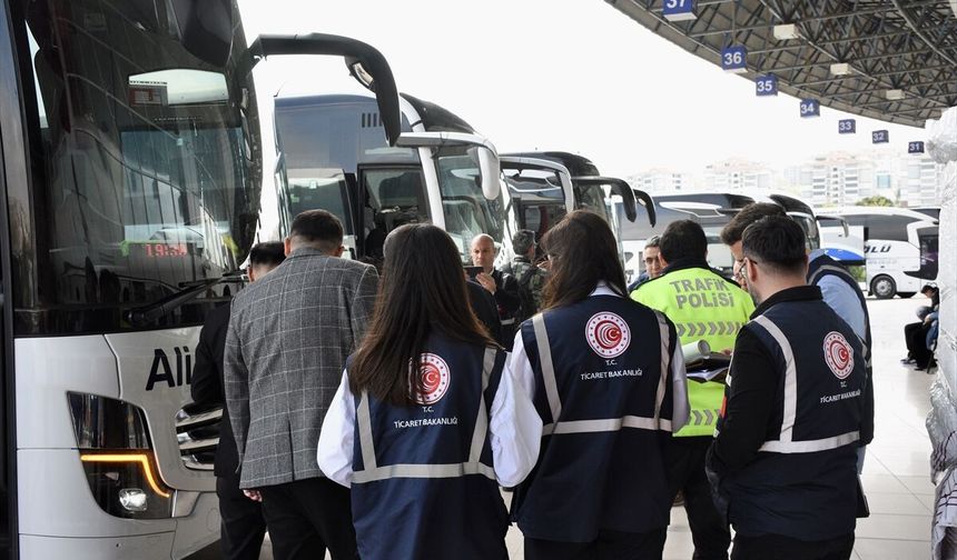 Bayram öncesi otogarlarda fahiş fiyat denetimi!