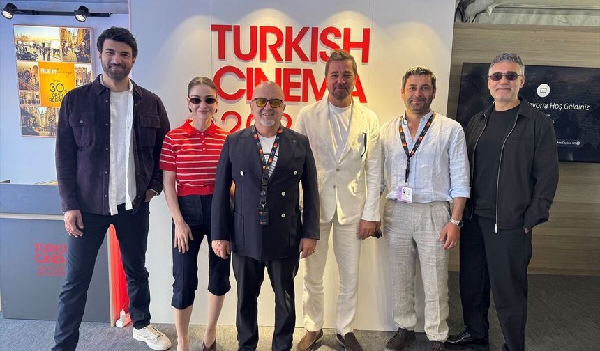 Cannes Film Festivali'nde Türkiye standına ilgi!