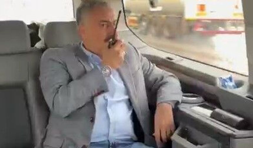 Teşkilatına böyle veda etti