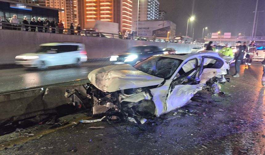 Ankara'da zincirleme kaza: 3'ü ağır 8 yaralı