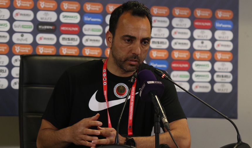 Gençlerbirliği'nde Gökhan Kağıtçıoğlu'ndan hakem tepkisi!