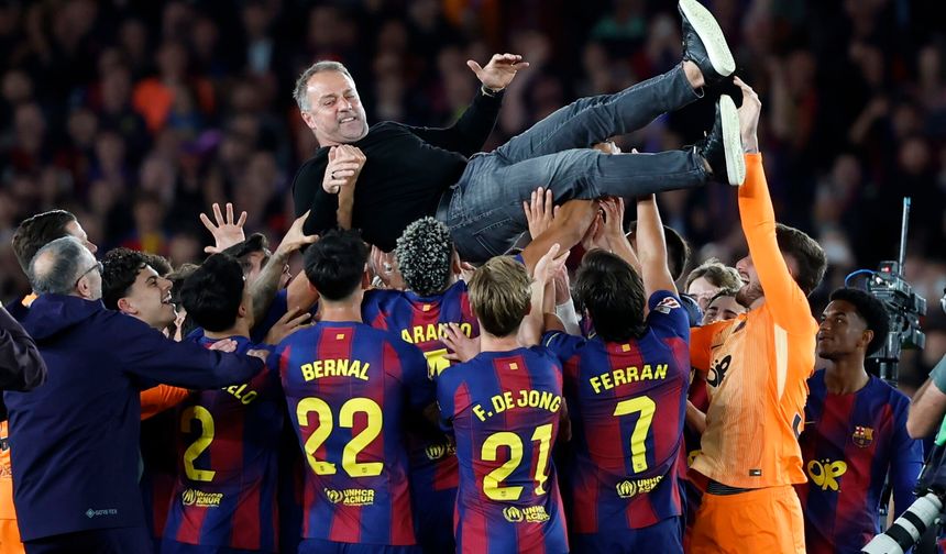 La Liga'da şampiyon Barcelona