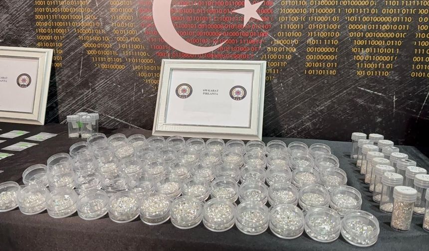 Pırlanta kaçakçılığında 38 kişi tutuklandı