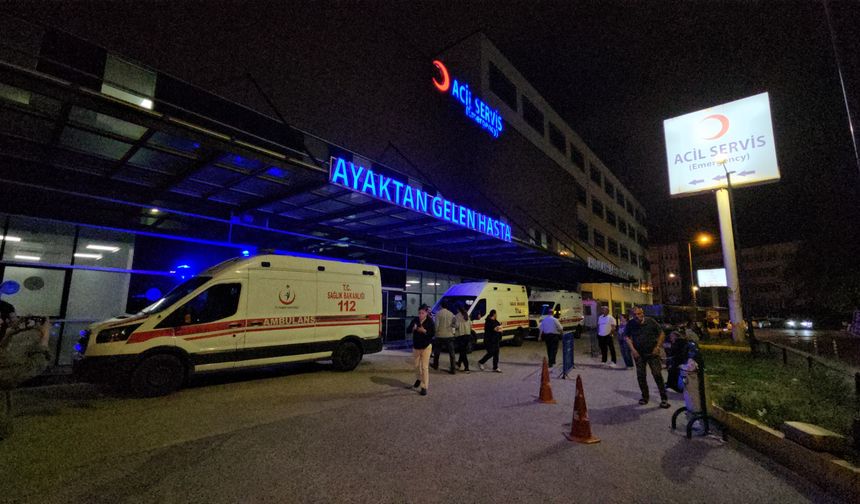 Çok sayıda hükümlü hastaneye kaldırıldı