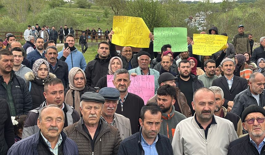 Gerede Çayı ölüyor: Köylüler ayaklandı!