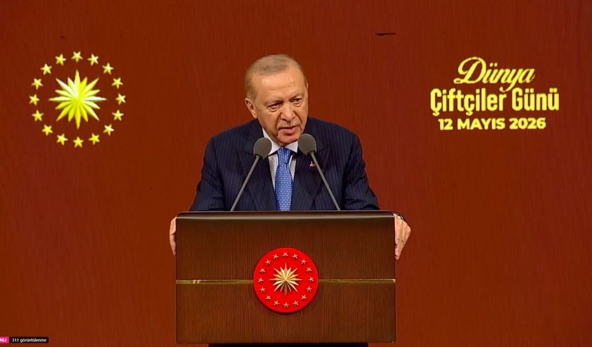 Erdoğan: Sebze üretiminde dünyada 3'ncüyüz!