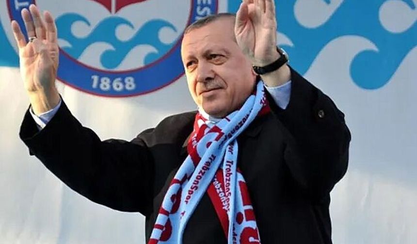 Erdoğan Trabzonspor'u tebrik etti!