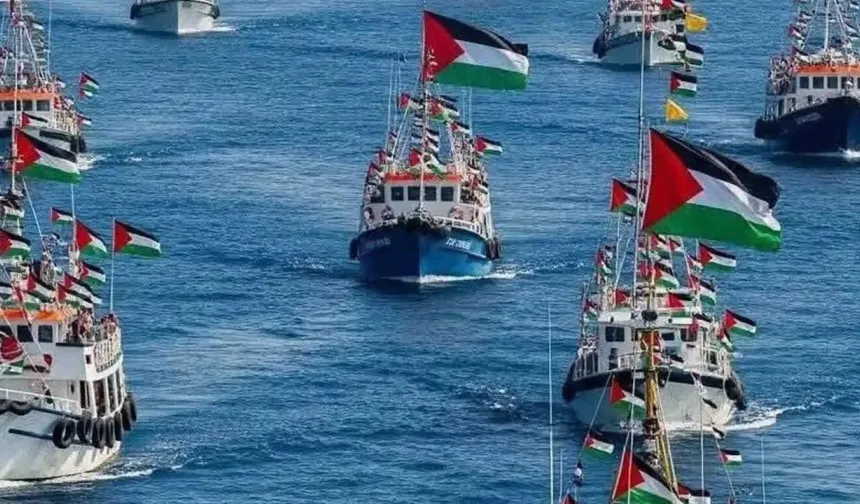 İsrail 41 tekneye el koydu, 10 tekne Gazze'ye ilerliyor