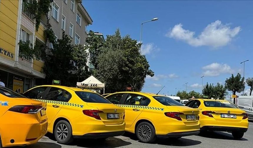 İBB ihalesinde 250 taksi plakasından 56'sı satıldı!