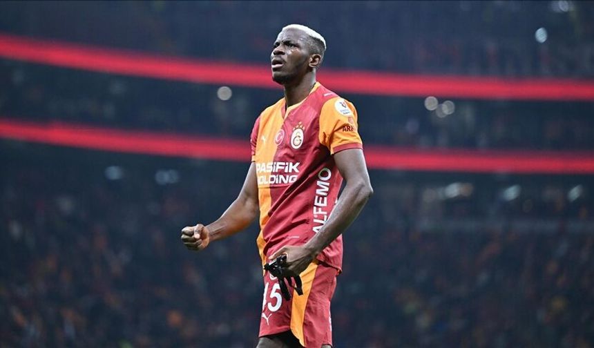 Galatasaray'ın en golcü futbolcusu Victor Osimhen!