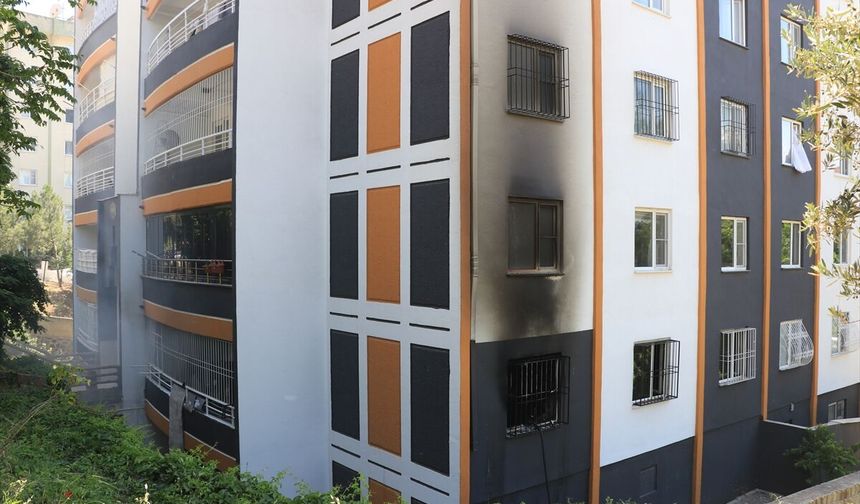 Kilis'te korkutan yangın