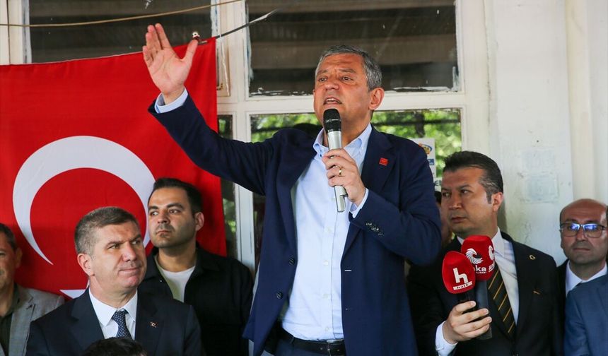 Özgür Özel, Burdur'dan "Türkiye ittifakı" mesajı verdi
