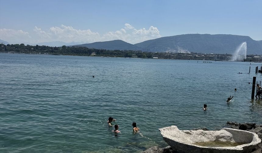 İsviçre, haziranda Alpler'in soğuğuyla değil kavuran sıcağıyla öne çıktı