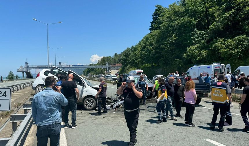 Ters yöne giren yaşlı sürücü faciaya neden oldu!