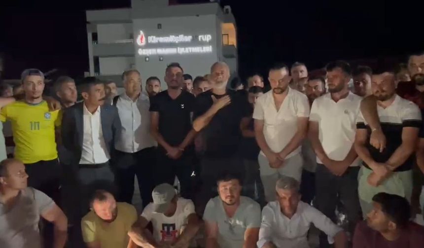 Maden işçileri bu kez Edirne'de eylemde