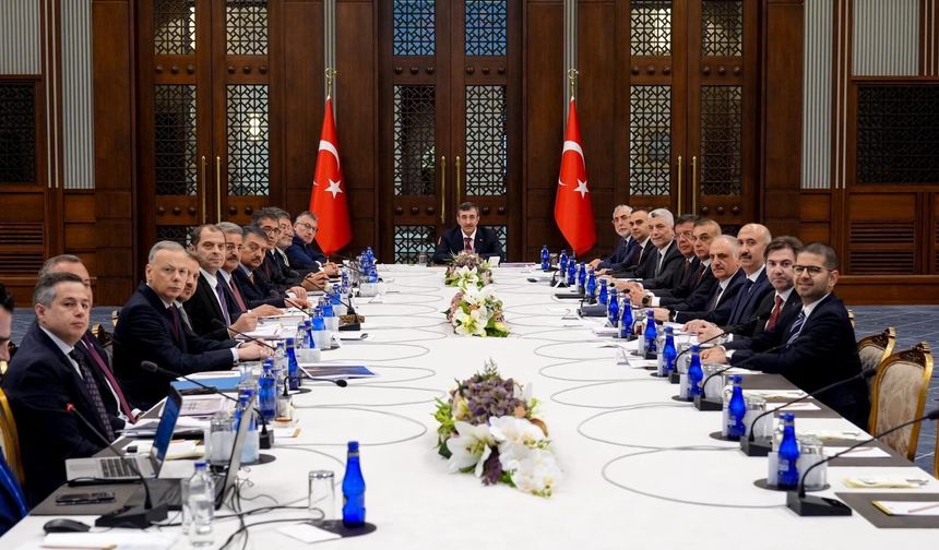 EKK Cevdet Yılmaz başkanlığında toplandı!