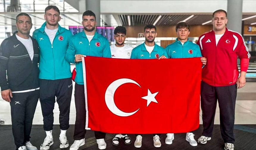 Milli güreşçilerden 2 altın, 3 gümüş madalya!